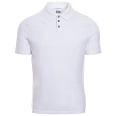 Alpha Studio White Cotton Polo Shirt -   -  Alpha Studio.