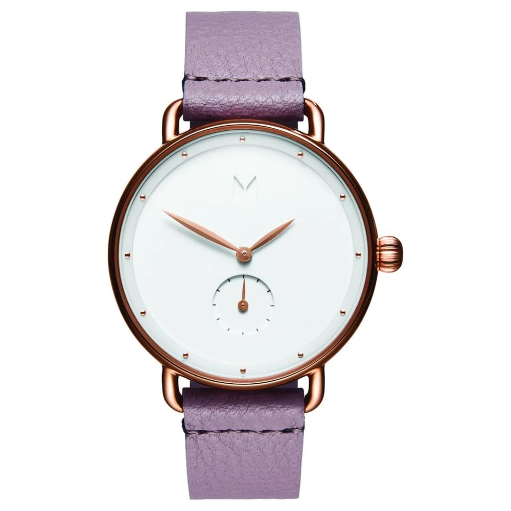 MVMT Purple Leather Watch -   -  MVMT.