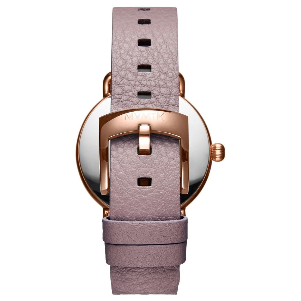 MVMT Purple Leather Watch -   -  MVMT.