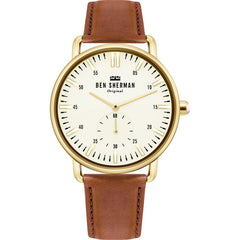 Ben Sherman Brown Leather Watch -   -  Ben Sherman.