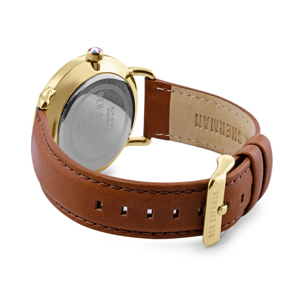 Ben Sherman Brown Leather Watch -   -  Ben Sherman.