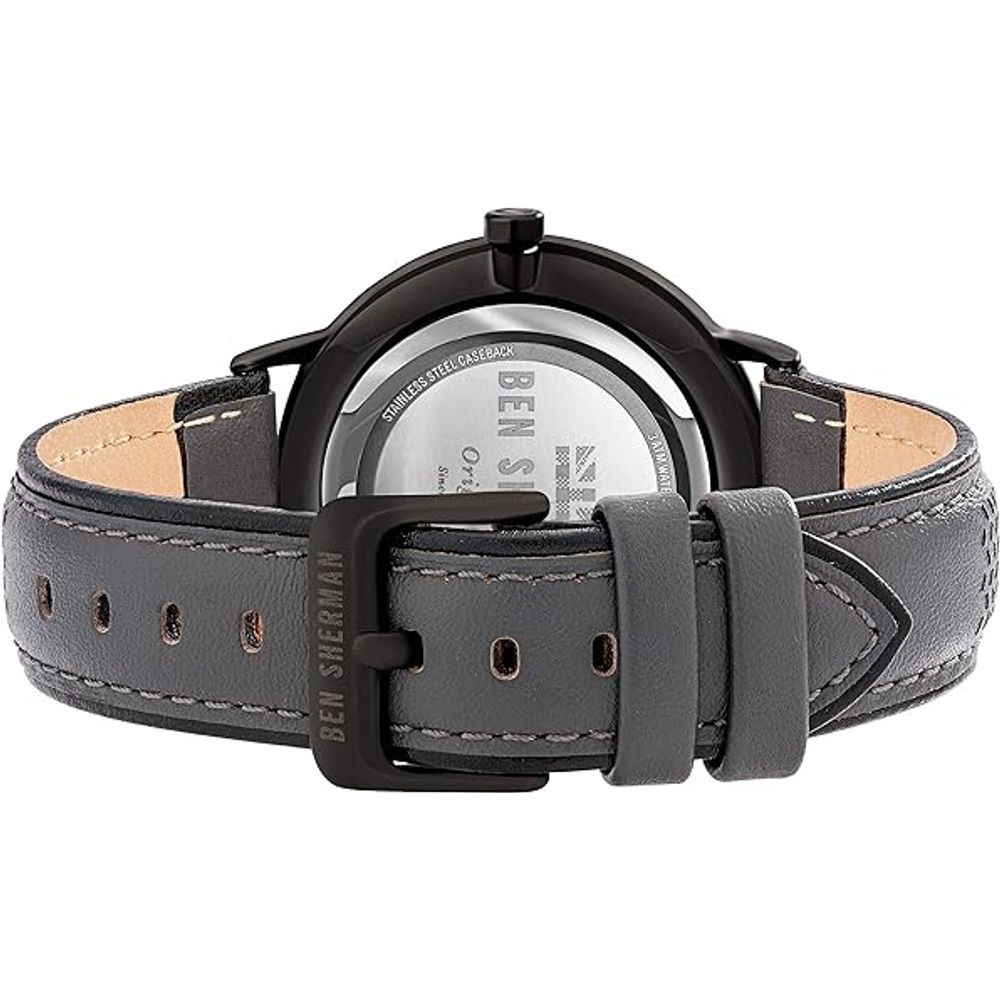 Ben Sherman Black Leather Watch -   -  Ben Sherman.