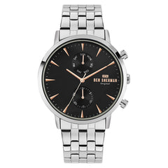 Ben Sherman Gray Stainless Steel Watch -   -  Ben Sherman.