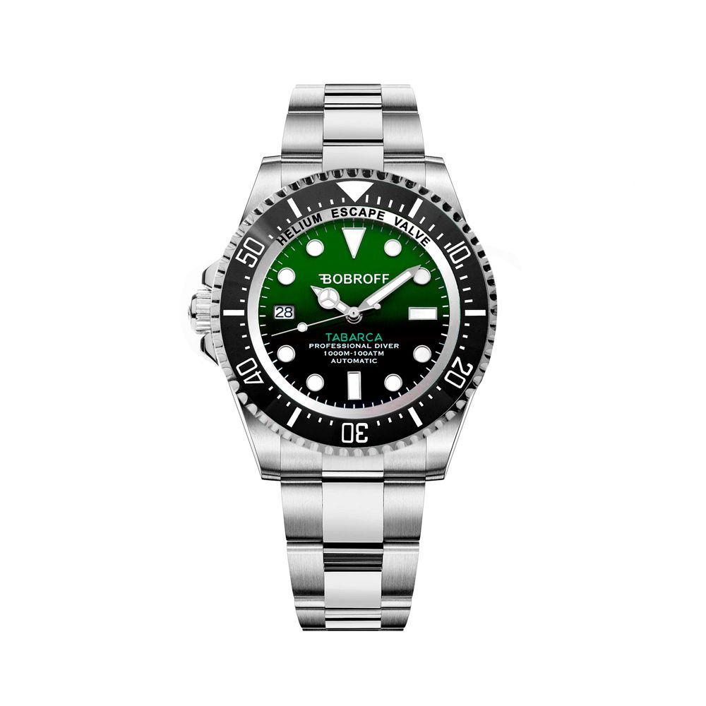 Bobroff Silver Stainless Steel Watch -   -  Bobroff.