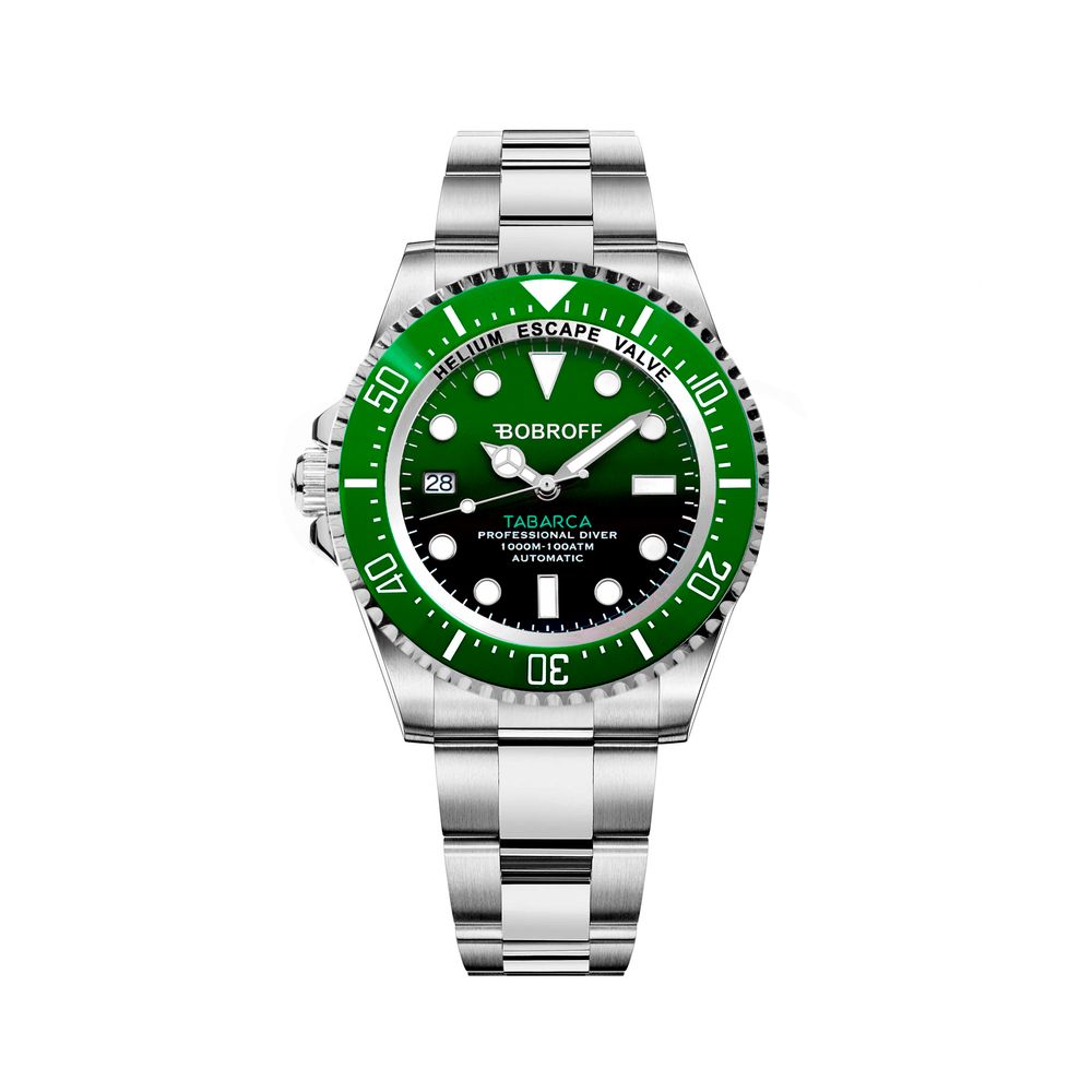 Bobroff Silver Stainless Steel Watch -   -  Bobroff.