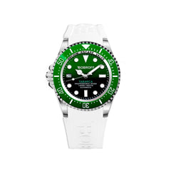 Bobroff White Rubber Watch -   -  Bobroff.