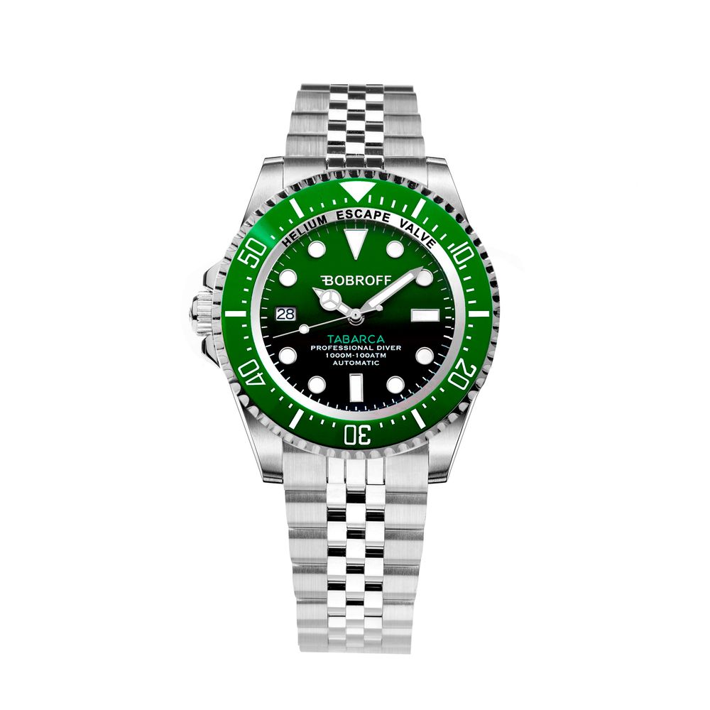 Bobroff Silver Stainless Steel Watch -   -  Bobroff.