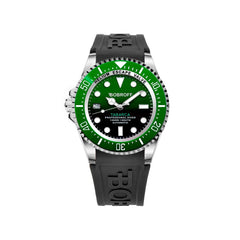 Bobroff Black Rubber Watch -   -  Bobroff.