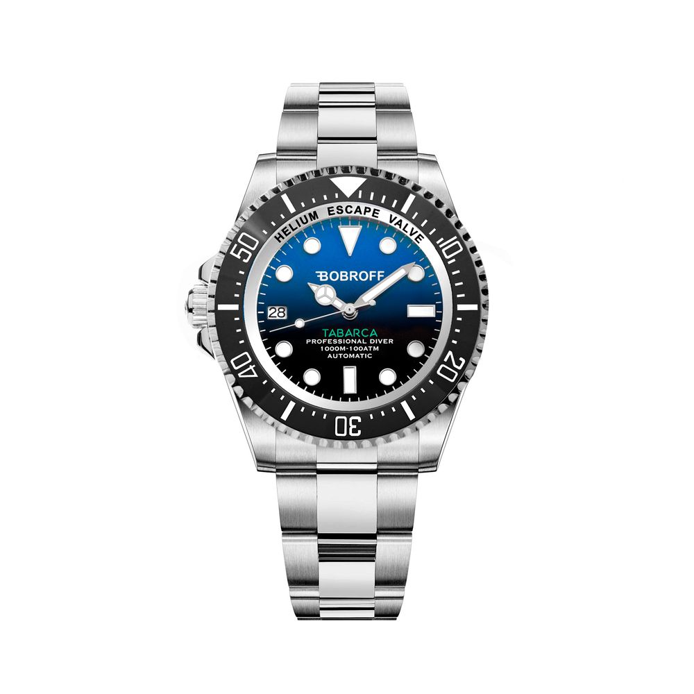 Bobroff Silver Stainless Steel Watch -   -  Bobroff.