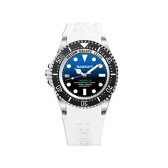 Bobroff White Rubber Watch -   -  Bobroff.