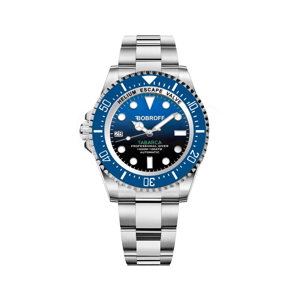 Bobroff Silver Stainless Steel Watch -   -  Bobroff.