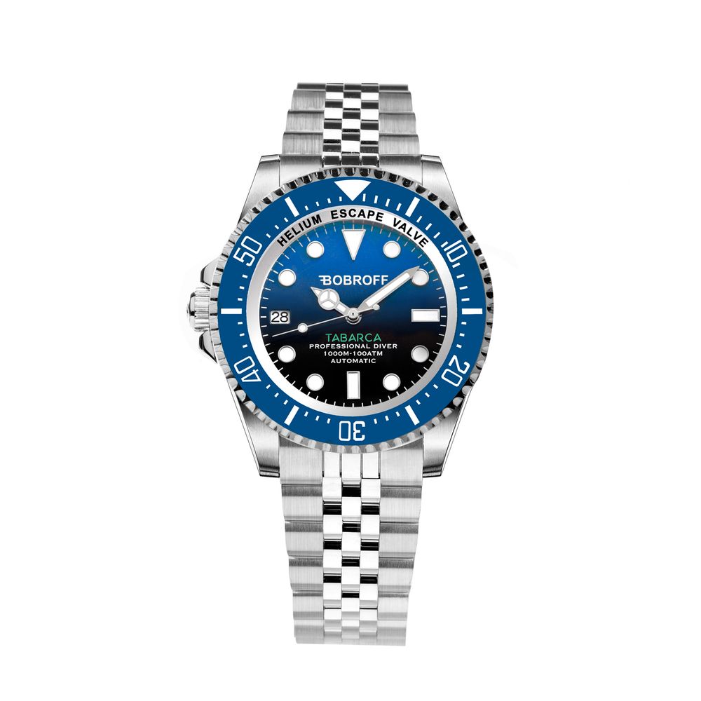 Bobroff Silver Stainless Steel Watch -   -  Bobroff.