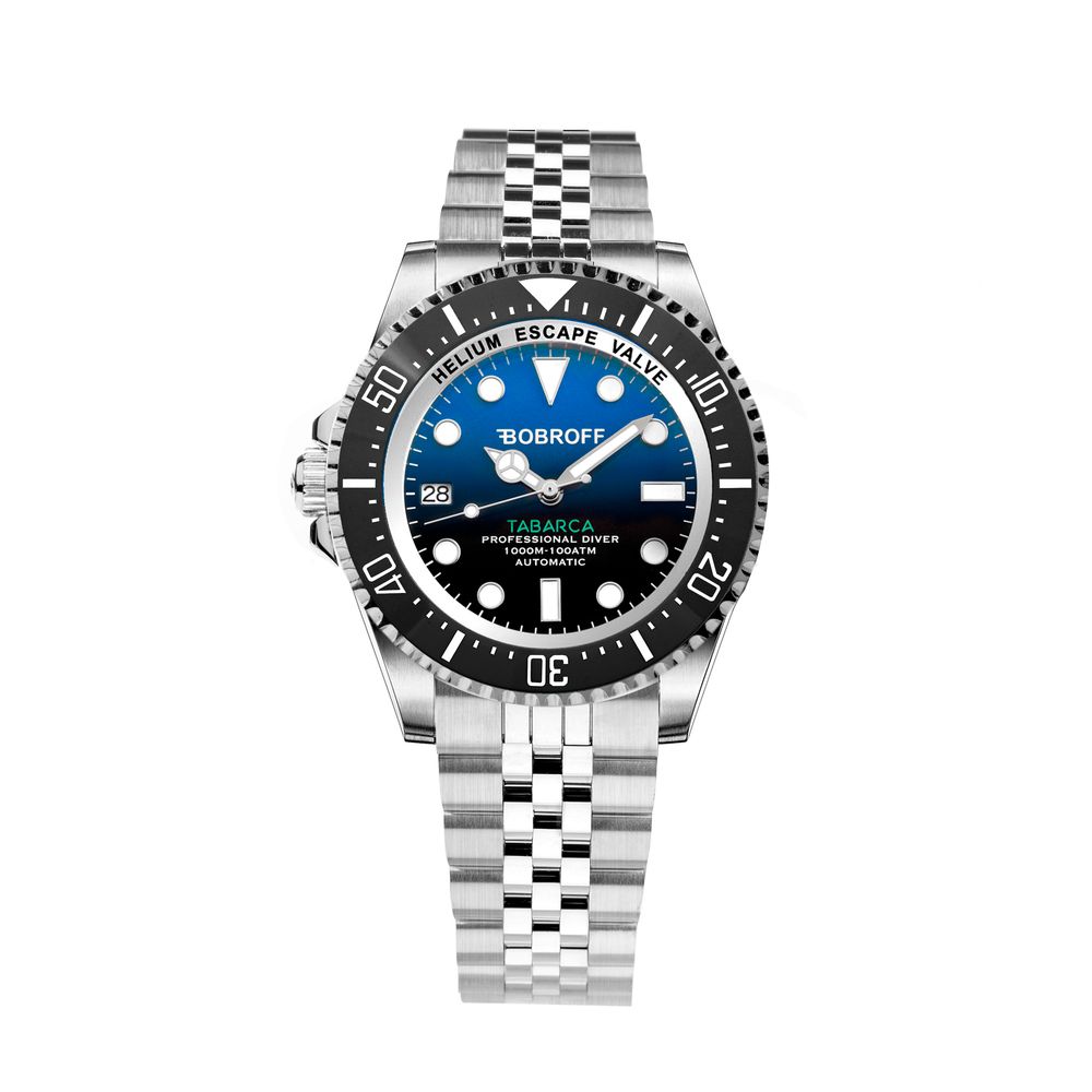 Bobroff Silver Stainless Steel Watch -   -  Bobroff.