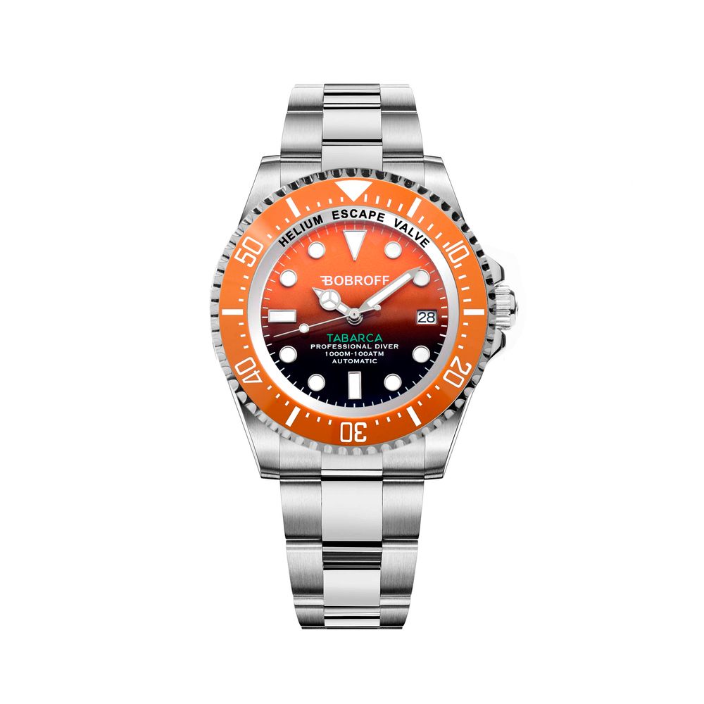 Bobroff Silver Stainless Steel Watch -   -  Bobroff.