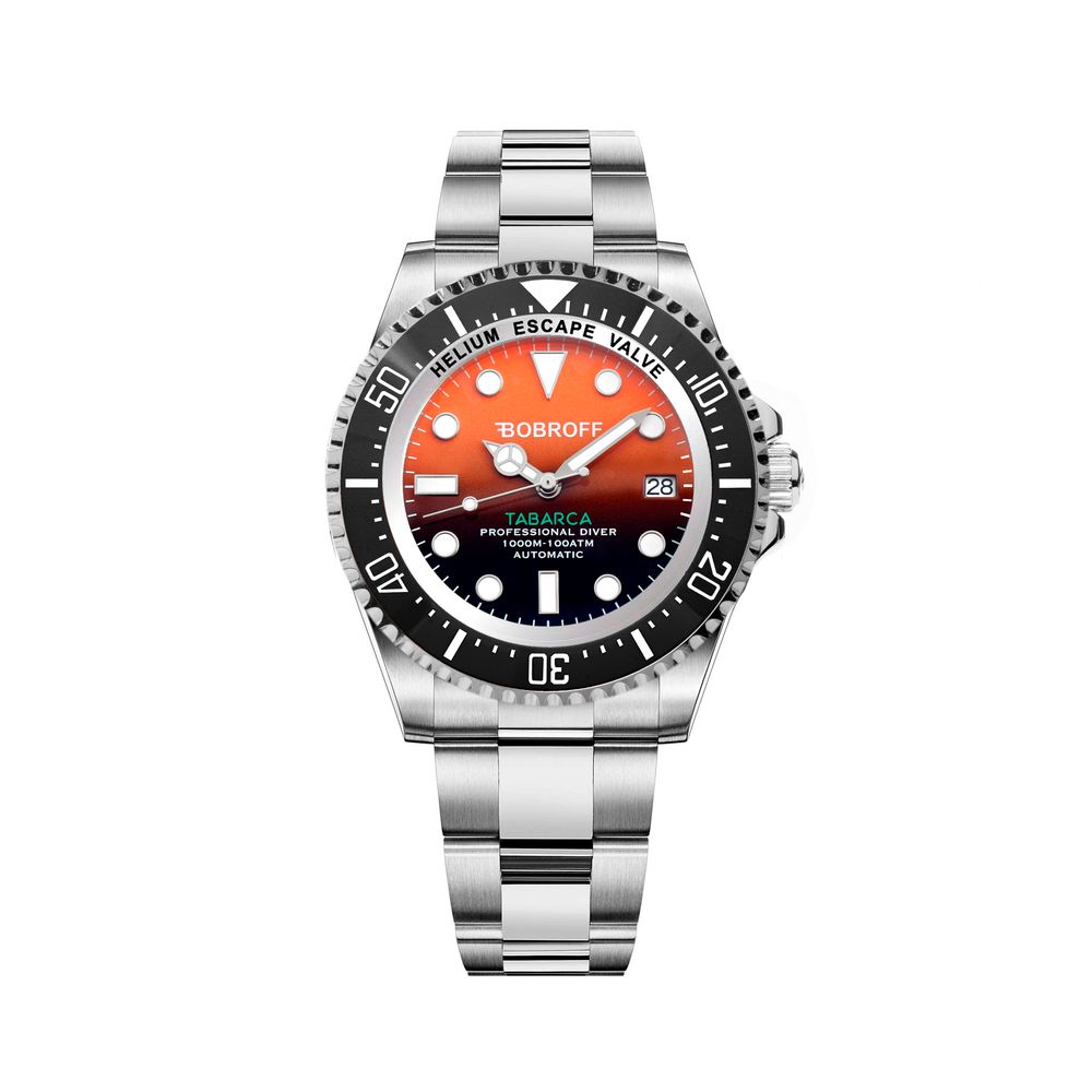 Bobroff Silver Stainless Steel Watch -   -  Bobroff.