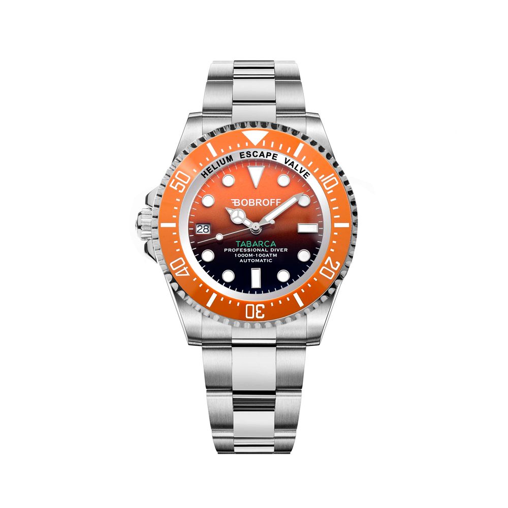 Bobroff Silver Stainless Steel Watch -   -  Bobroff.