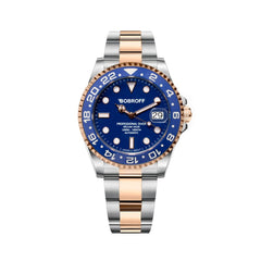 Bobroff Silver Stainless Steel Watch -   -  Bobroff.