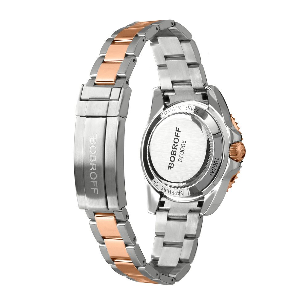 Bobroff Silver Stainless Steel Watch -   -  Bobroff.