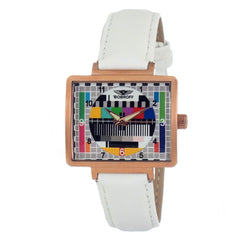 Bobroff White Leather Watch -   -  Bobroff.