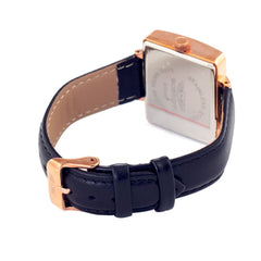 Bobroff Black Leather Watch -   -  Bobroff.
