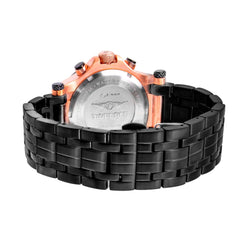 Bobroff Black Stainless Steel Watch -   -  Bobroff.
