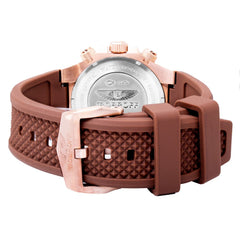 Bobroff Brown Rubber Watch -   -  Bobroff.