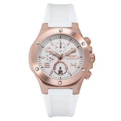 Bobroff White Rubber Watch -   -  Bobroff.