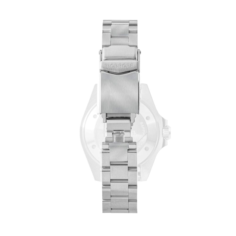 Bobroff Silver Stainless Steel Watch -   -  Bobroff.