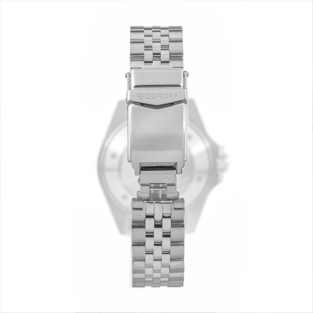 Bobroff Silver Stainless Steel Watch -   -  Bobroff.