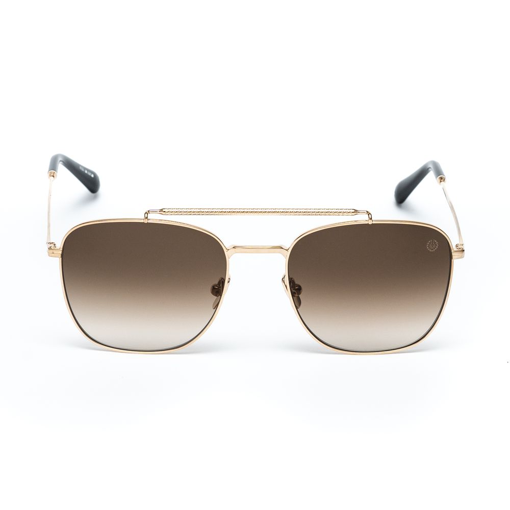 Belstaff Gold Titanium Sunglasses -   -  Belstaff.