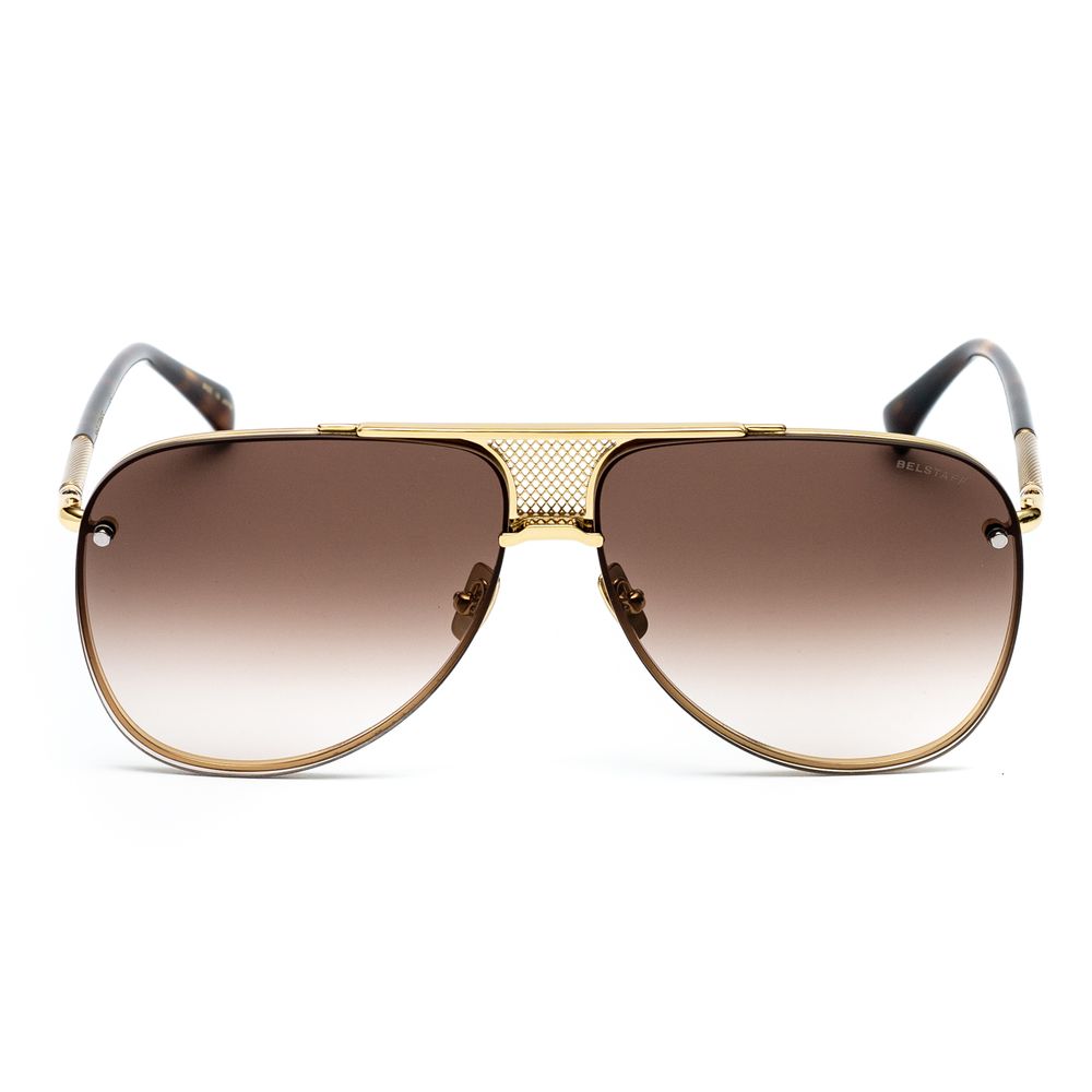 Belstaff Gold Titanium Sunglasses -   -  Belstaff.
