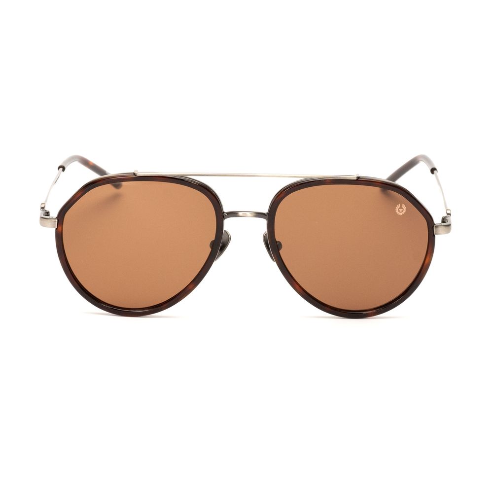 Belstaff Brown Titanium Sunglasses -   -  Belstaff.