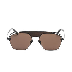 Belstaff Brown Titanium Sunglasses -   -  Belstaff.