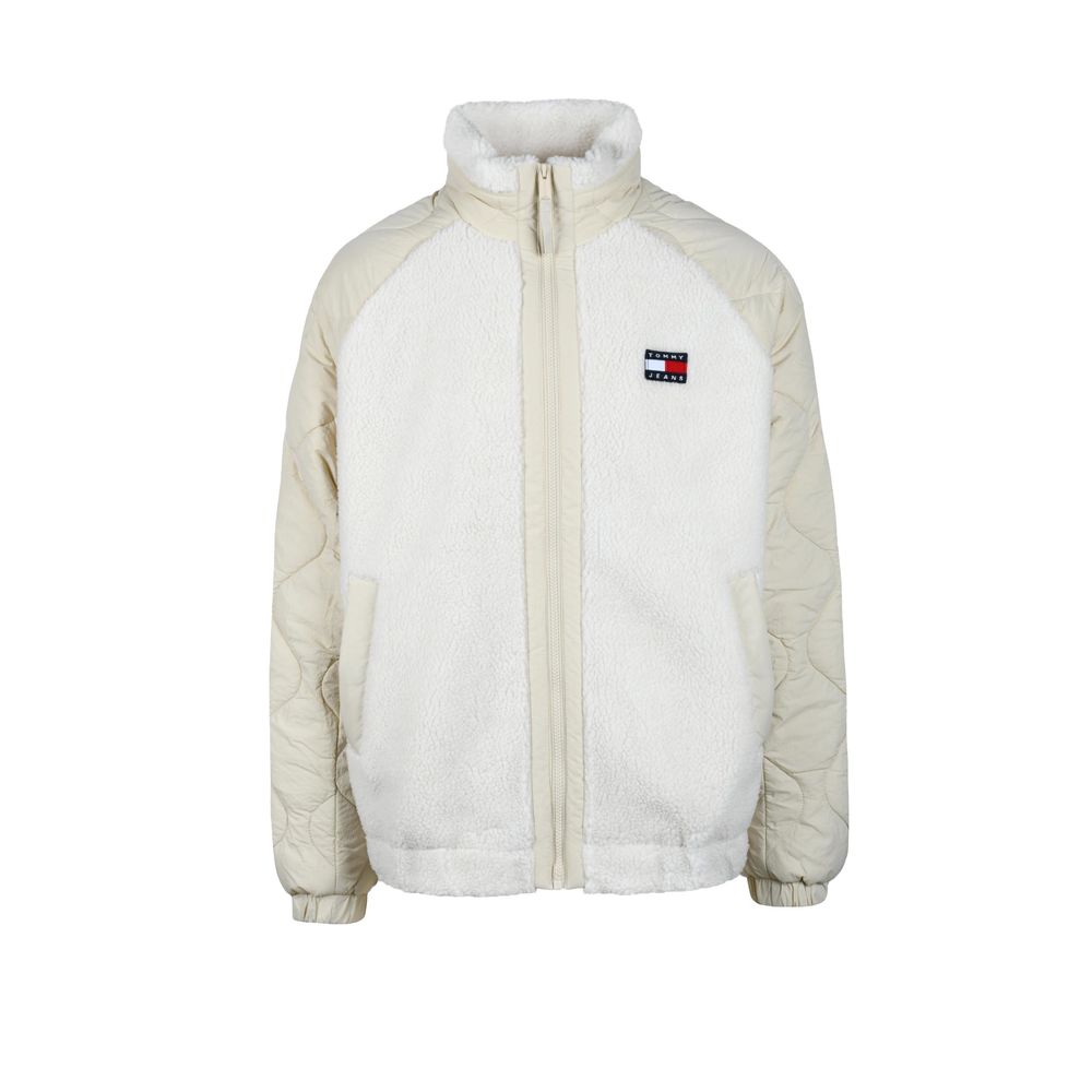 Tommy Hilfiger Jeans Cream Polyester Jackets & Coat -   -  Tommy Hilfiger Jeans.