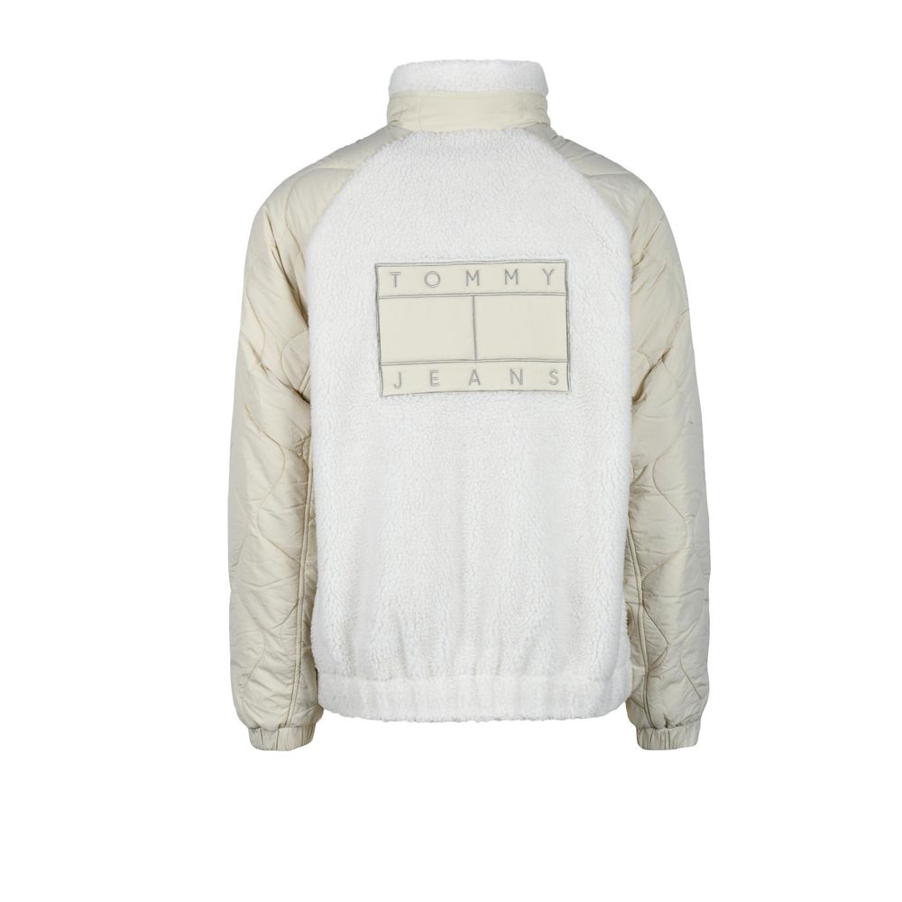 Tommy Hilfiger Jeans Cream Polyester Jackets & Coat -   -  Tommy Hilfiger Jeans.