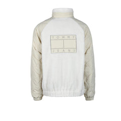 Tommy Hilfiger Jeans Cream Polyester Jackets & Coat -   -  Tommy Hilfiger Jeans.