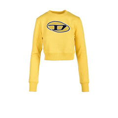Diesel Yellow Cotton Sweatshirt -   -  Diesel.