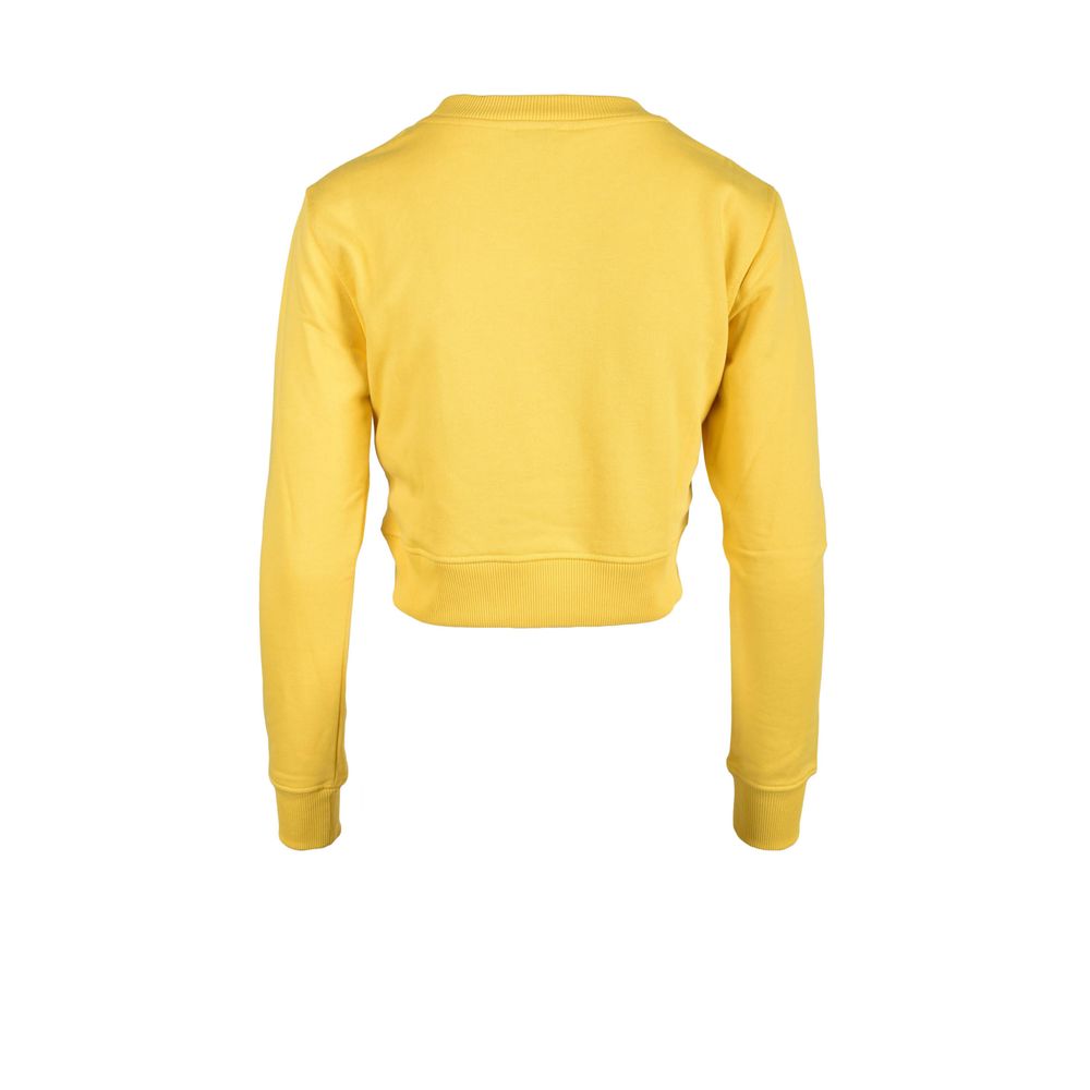 Diesel Yellow Cotton Sweatshirt -   -  Diesel.