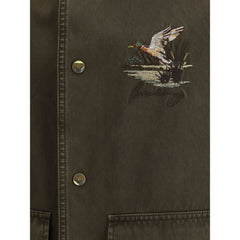 Burberry Jacket with embroidery -   -  Burberry.