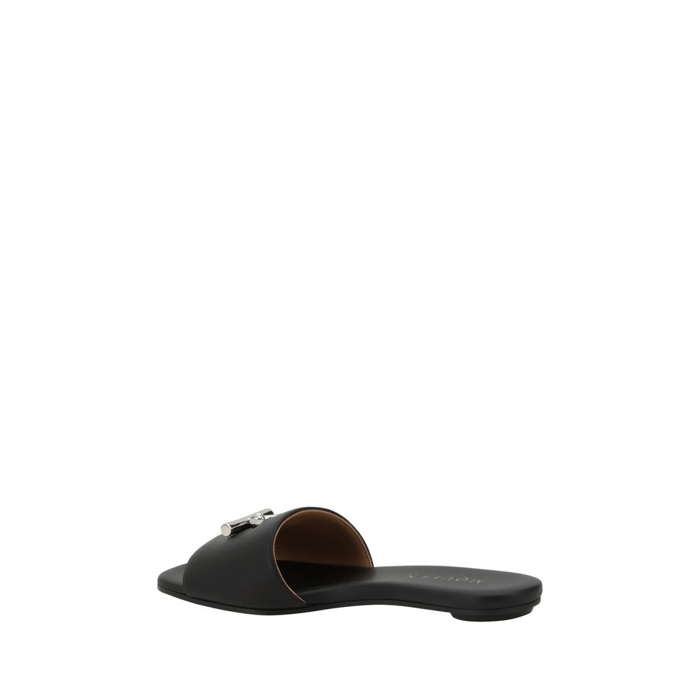 Alexander McQueen Leather Sandals -   -  Alexander McQueen.