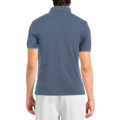 Alpha Studio Blue Cotton Polo Shirt -   -  Alpha Studio.