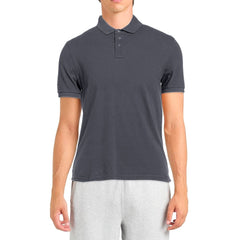 Alpha Studio Gray Cotton Polo Shirt -   -  Alpha Studio.