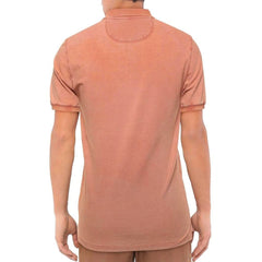 Alpha Studio Pink Cotton Polo Shirt -   -  Alpha Studio.
