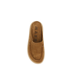 Marni Suede Mules -   -  Marni.