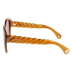 Lanvin Brown Bio Injected Sunglasses -   -  Lanvin.