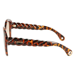Lanvin Brown Bio Injected Sunglasses -   -  Lanvin.