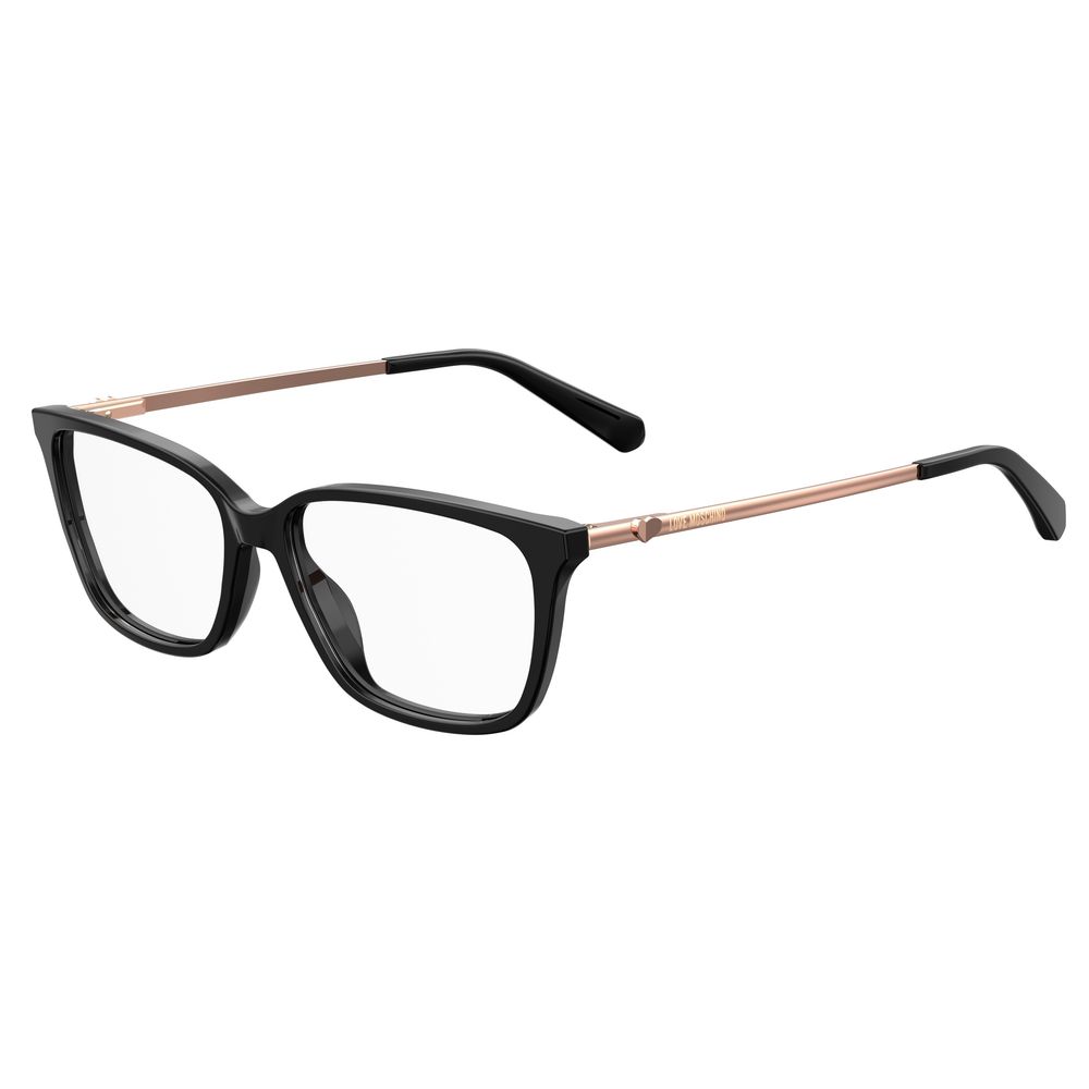 Love Moschino Black Acetate Frames -   -  Love Moschino.