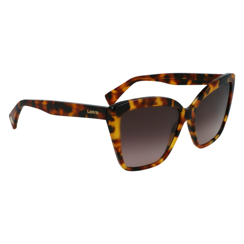 Lanvin Brown Acetate Sunglasses -  Jewellery, Women -  Lanvin.