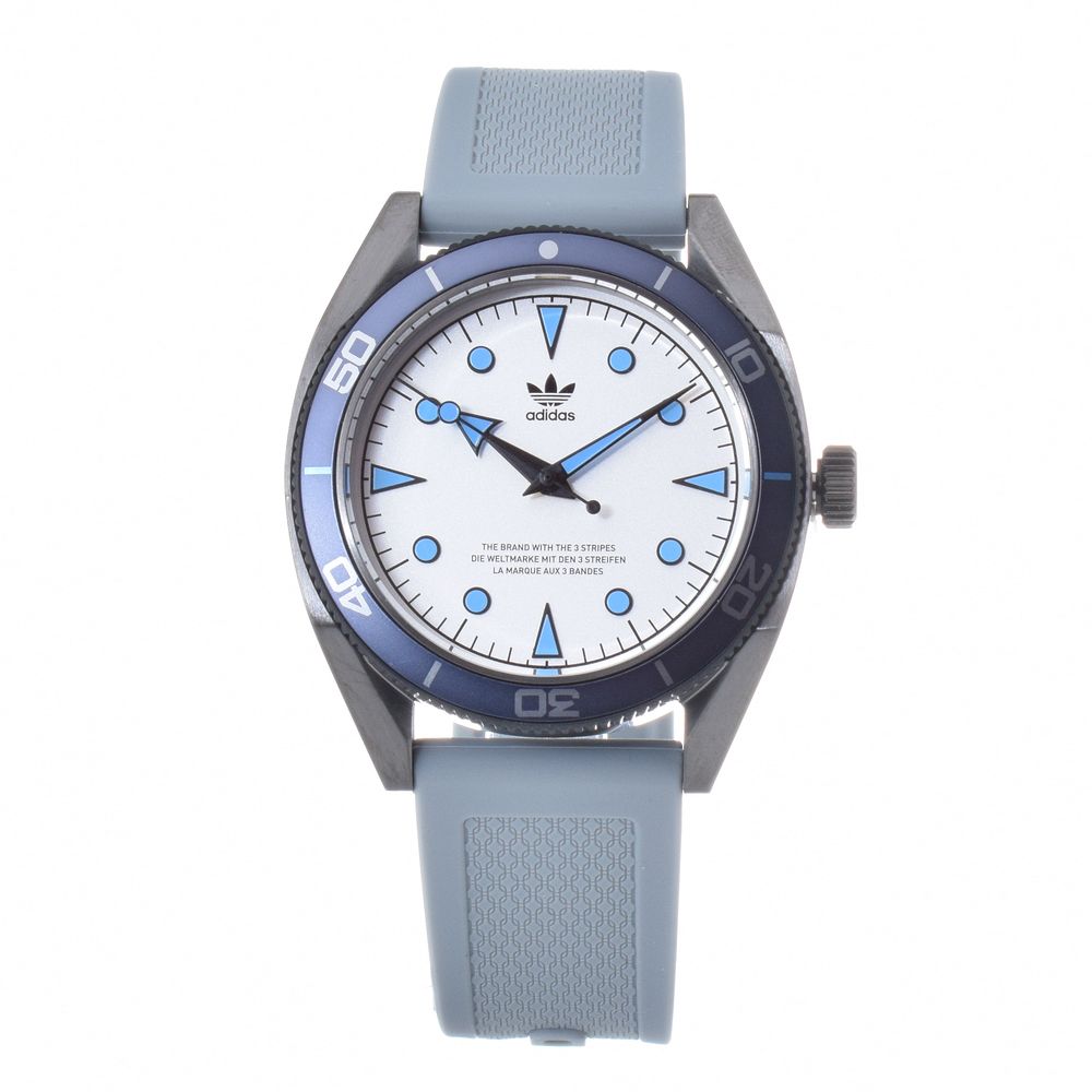 Adidas Gray Synthetic Watch -   -  Adidas.