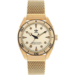 Adidas Gold Stainless Steel Watch -   -  Adidas.